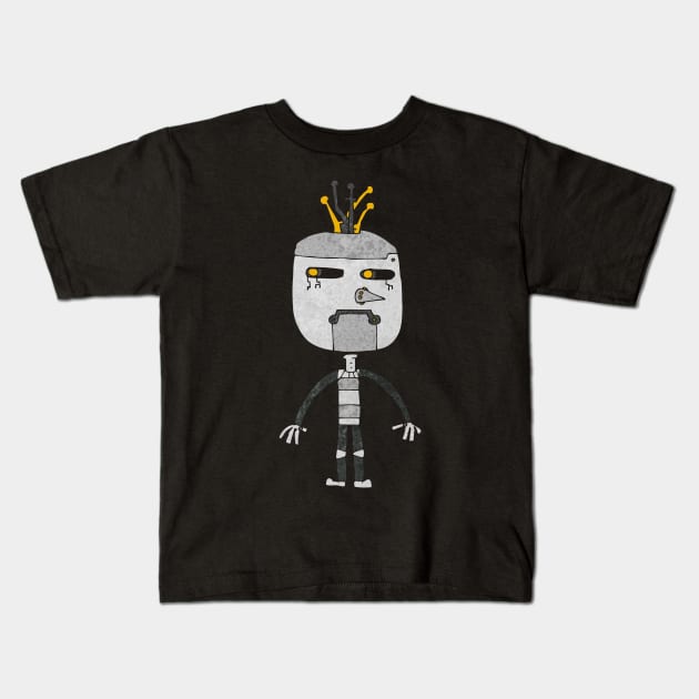 robot Kids T-Shirt by rositura